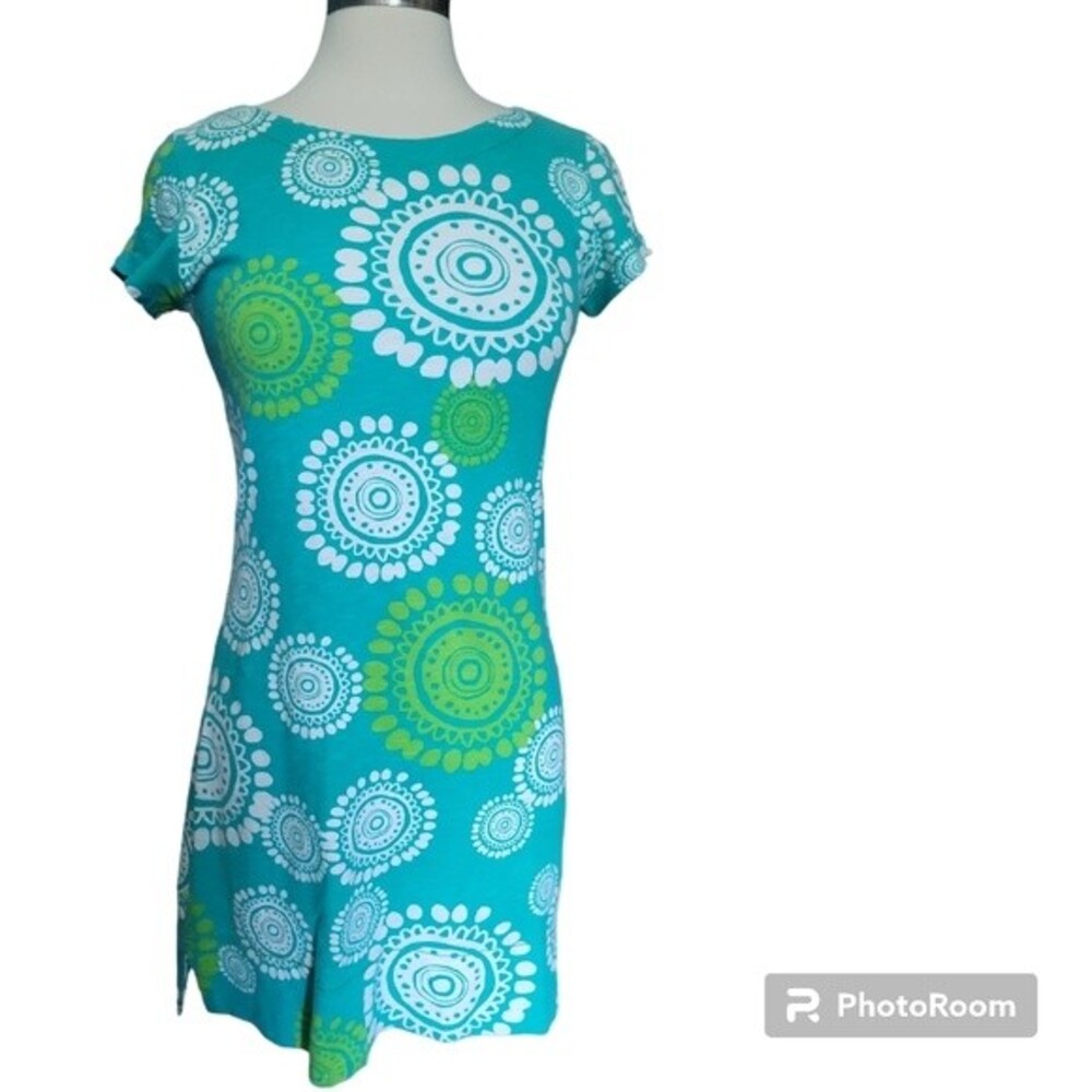 HATLEY GREEN MANDALLA SHORT SLEEVE DRESS - S